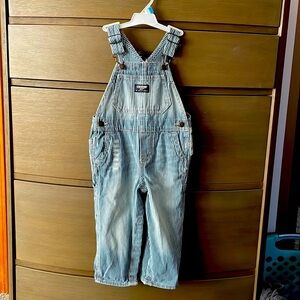 Boys 24 Month- Oshkosh Bgosh Denim Overalls NWT